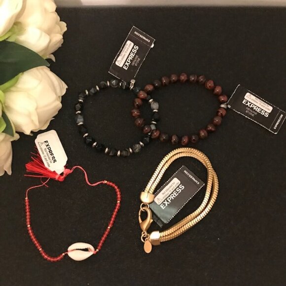 NWT Express Fashion Jewelry Bundle Bracelets & Earrings - Picture 2 of 6